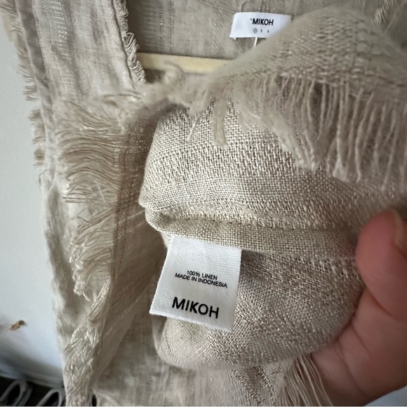 Mikoh Himalaya Linen Frayed Tank Size 1 Small NWT - Picture 7 of 10